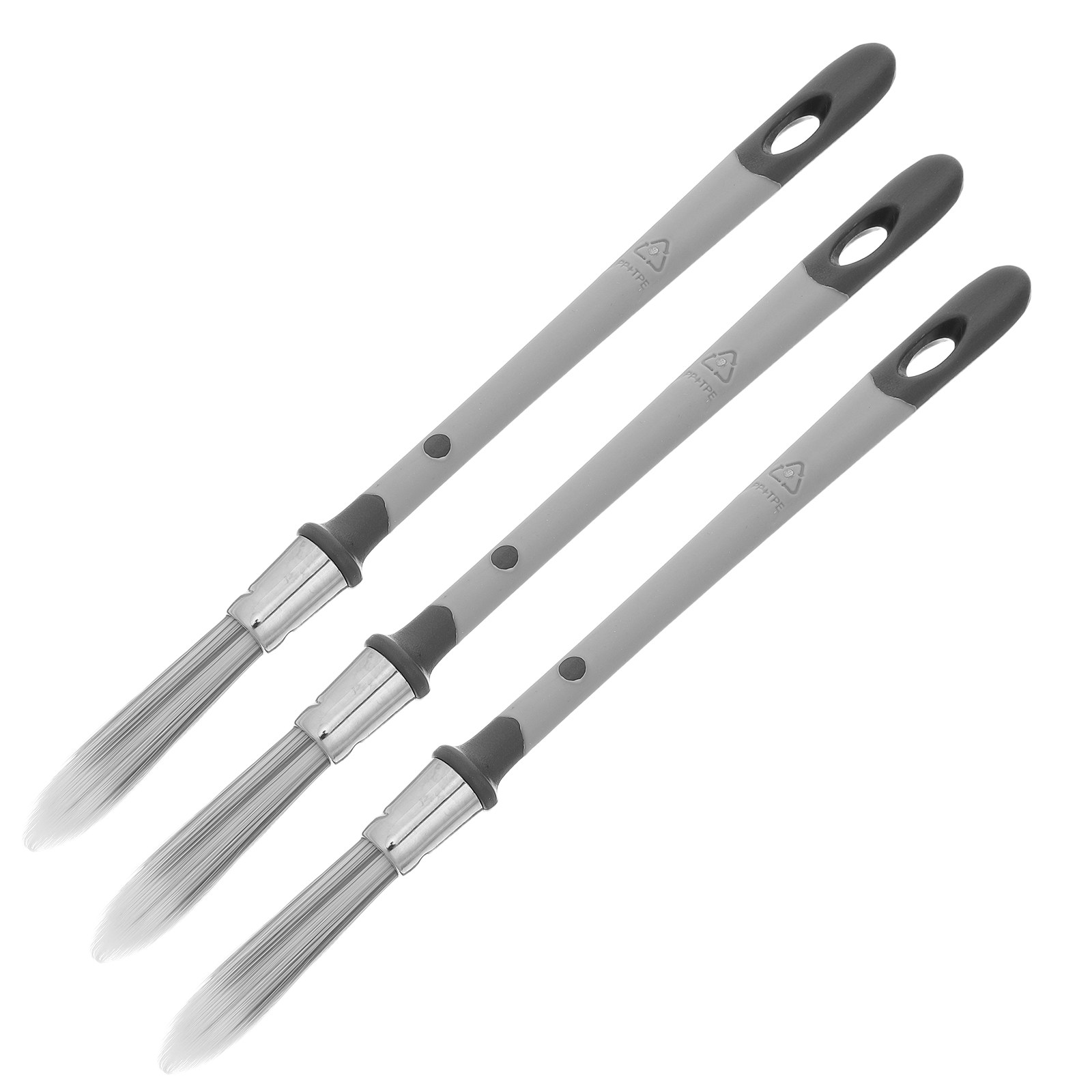 Detailing Brush Set - 3-delige detailverfkwastenset met puntige punt voor