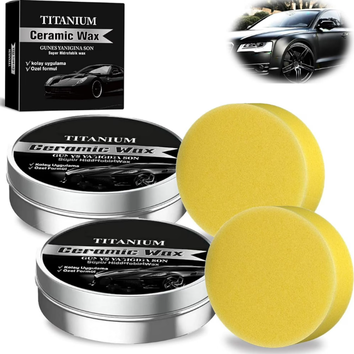 Car Wax Ceramic Coating - Titanium Keramische Wax Auto Coating Polijstcrème