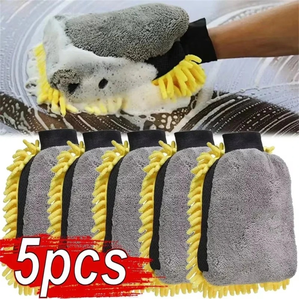 1/5 Stuks Auto Washandschoenen - Detailing Brush Set recensie en prijs